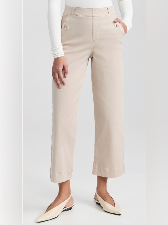 SPANX Pants - SPANX Stretch Twill Wide Leg Pants size medium
